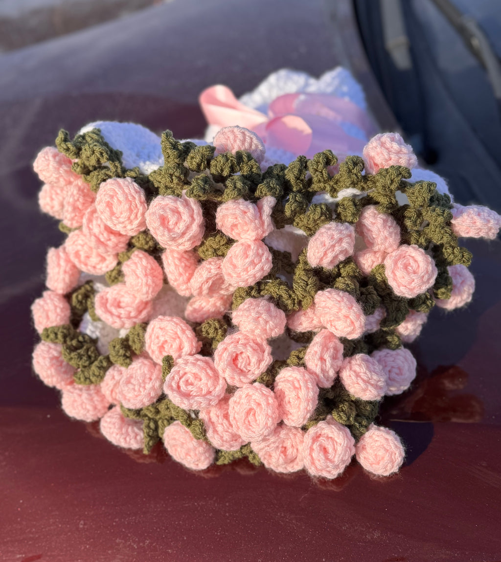 Viral Crochet bouquet blanket
