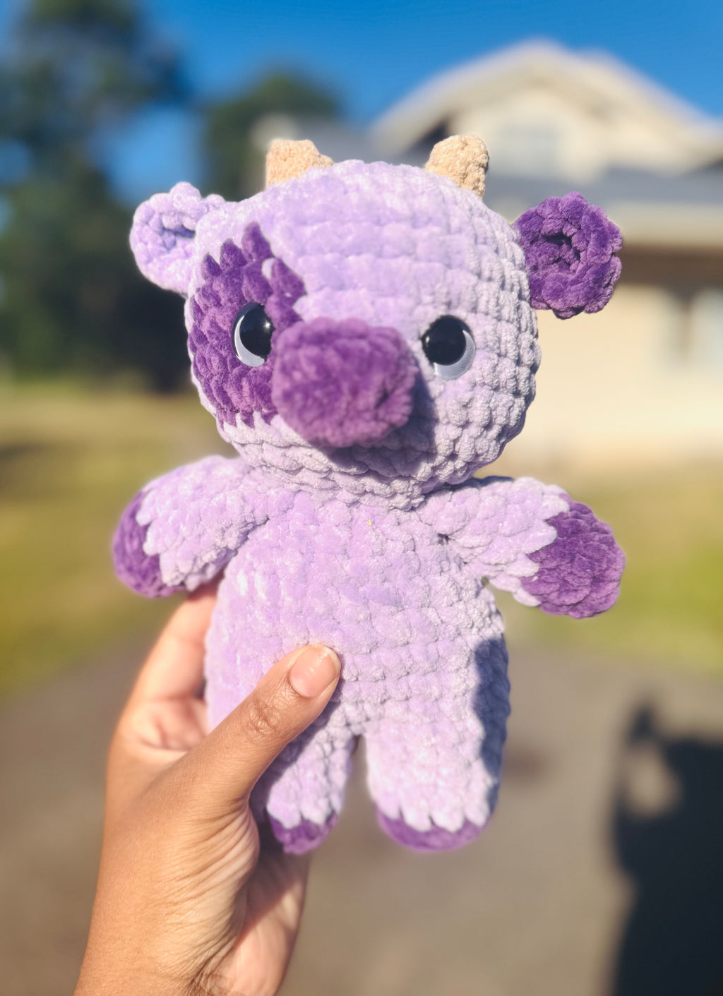 Grape Cozy Cow