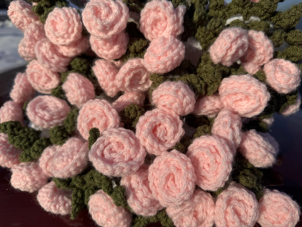 Viral Crochet bouquet blanket