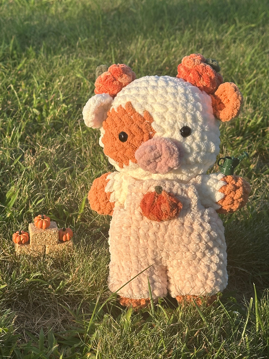 Pumpkin Spice Cow