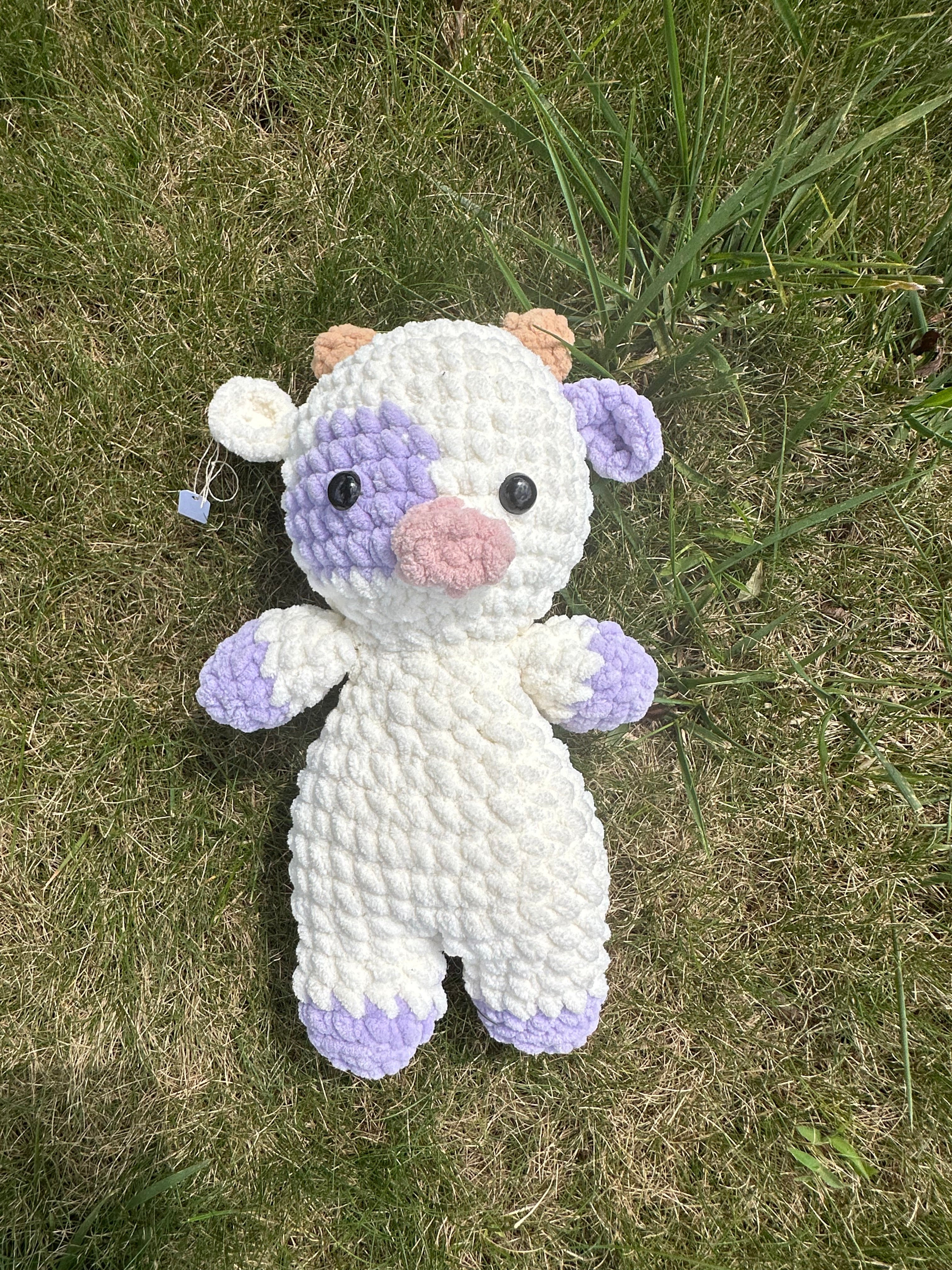 Lavender Cow Plush