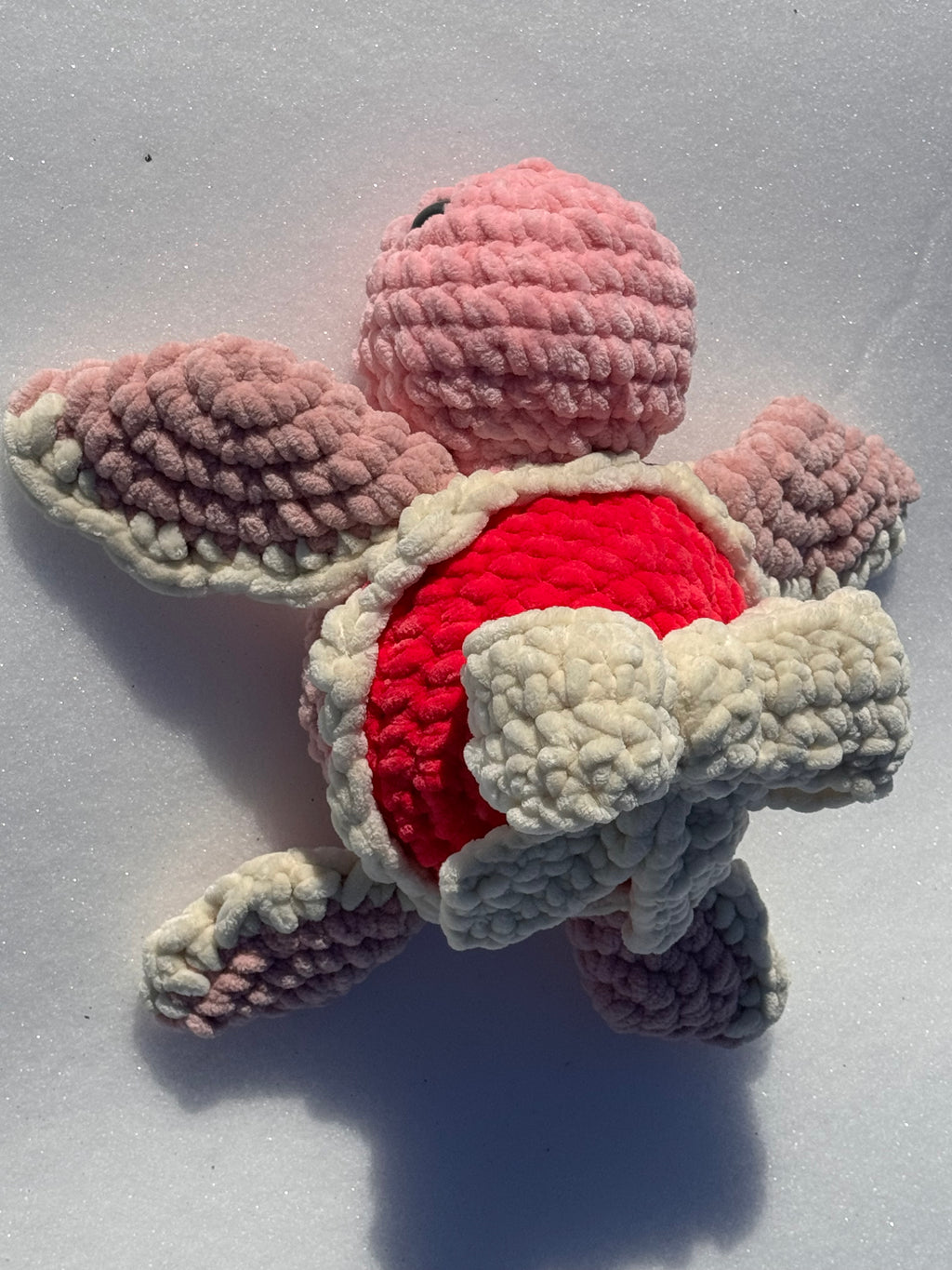 Jumbo Pink Sea turtle Bow