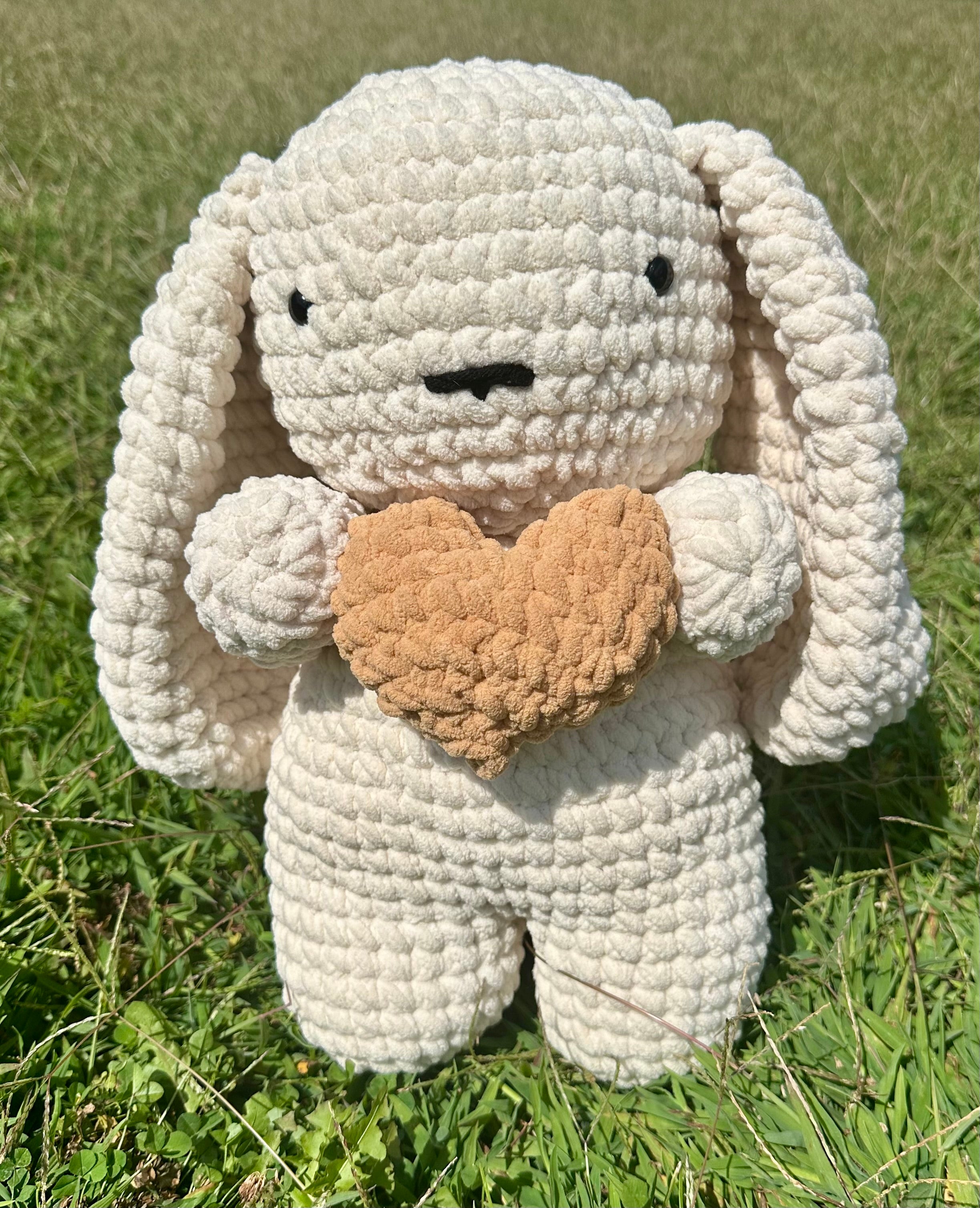 Jumbo Bunny with heart