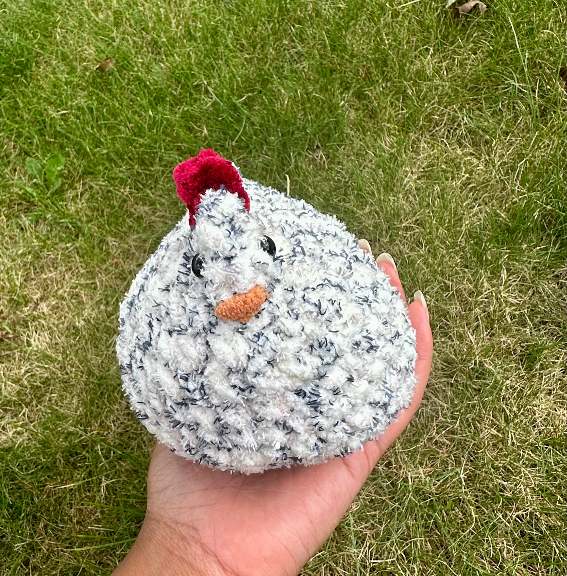 Spotted Coop Hen Plush
