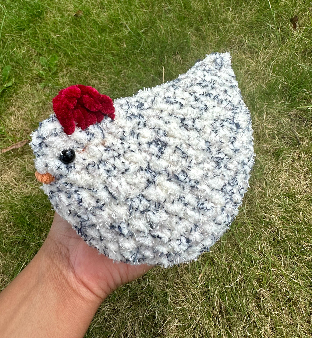 Spotted Coop Hen Plush