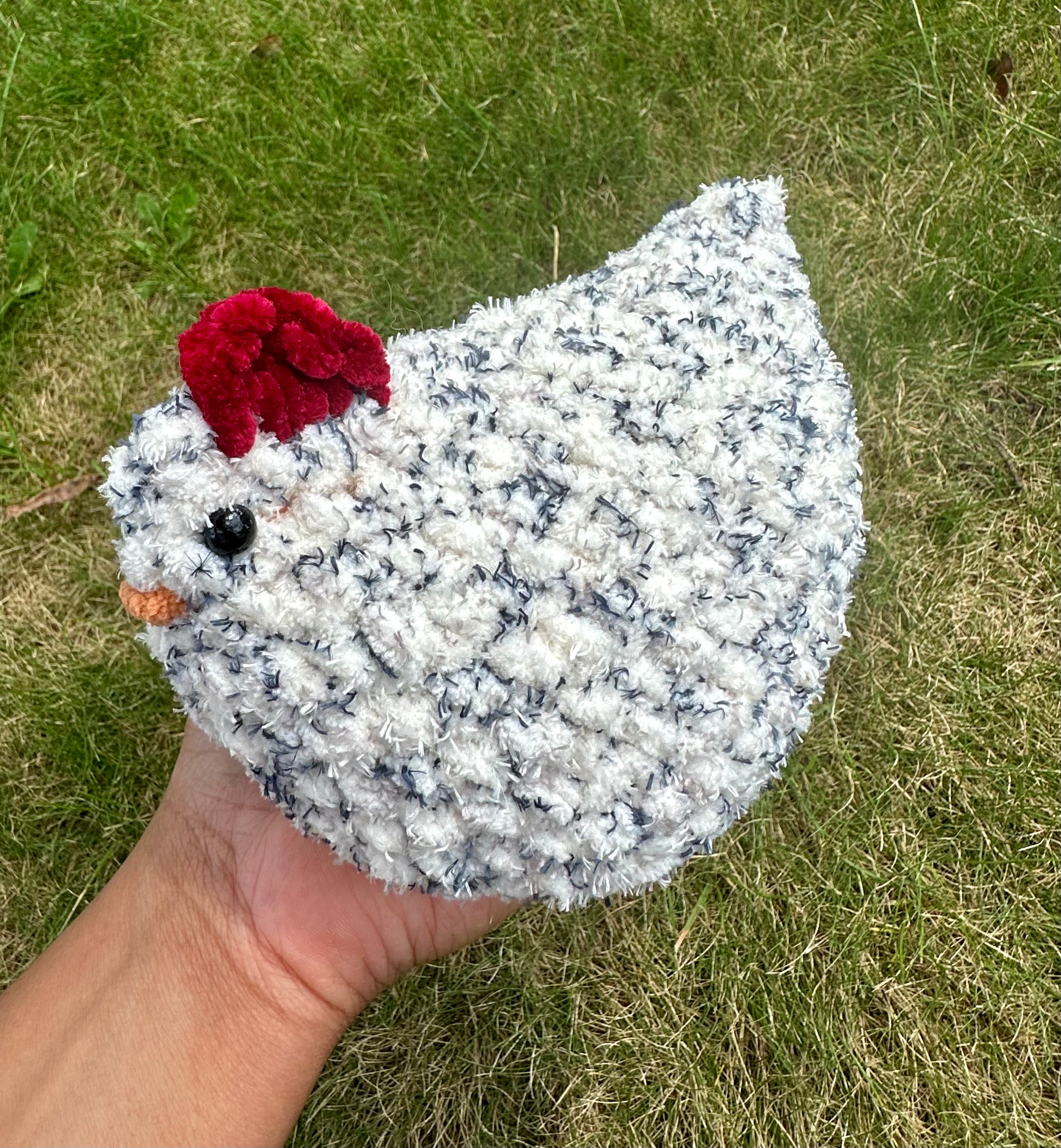 Spotted Coop Hen Plush