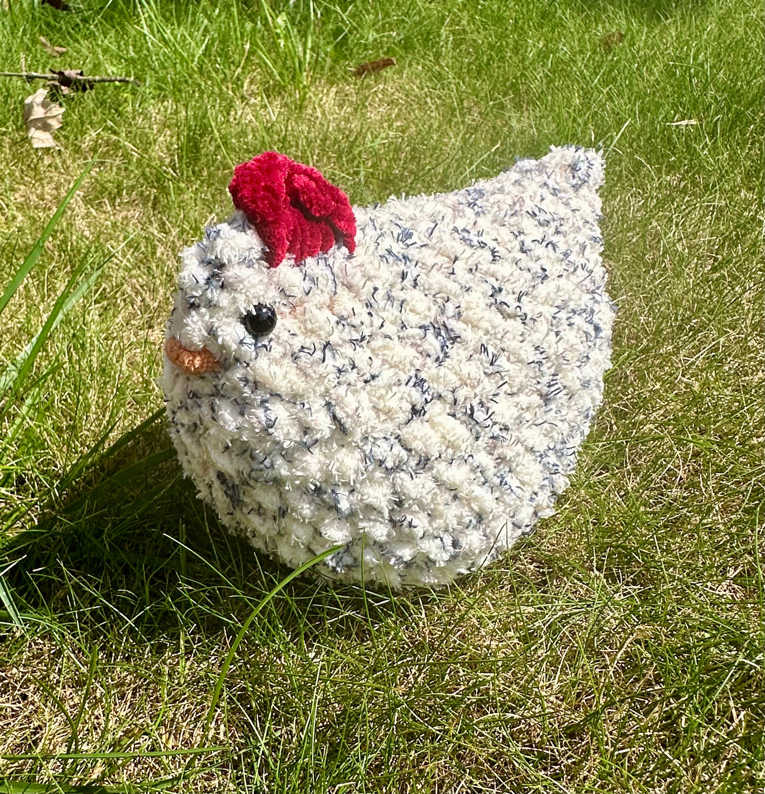Spotted Coop Hen Plush