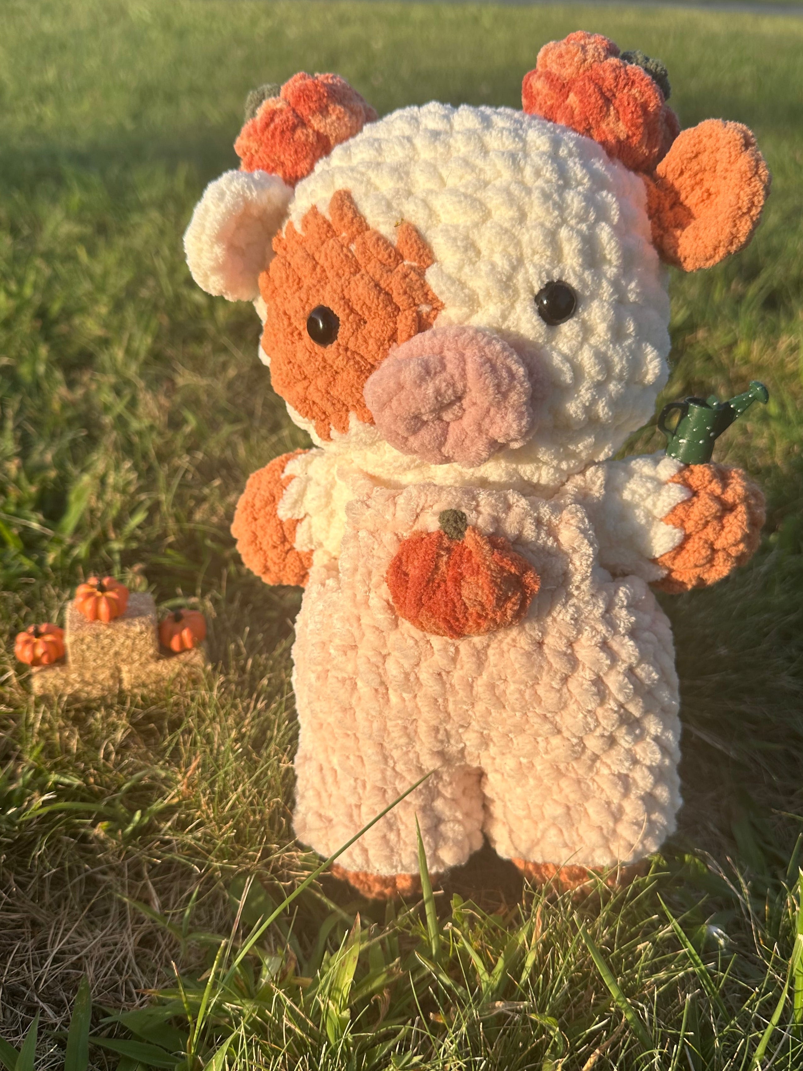 Pumpkin Spice Cow
